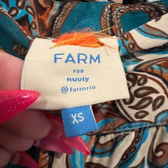 Farm Rio Leopard Paisley Pants, Various Sizes NWOT - Picture 5 of 5